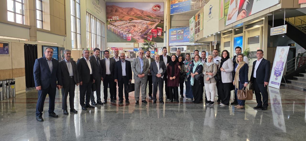 بازدید مدیران ارشد  از کارخانه جات روژین تاک