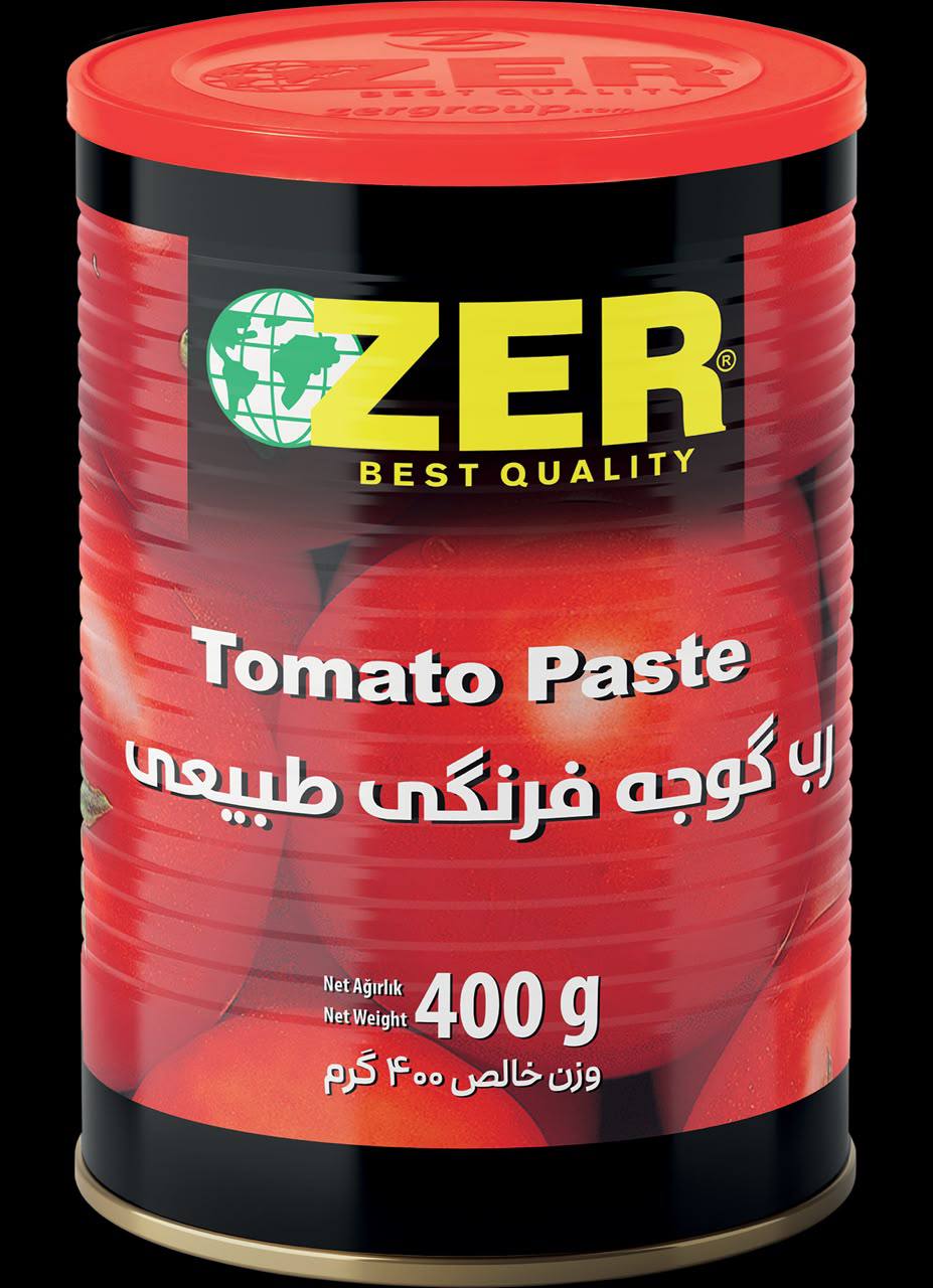 رب گوجه فرنگي قوطي 400 گرمي 24 عددي - ZER