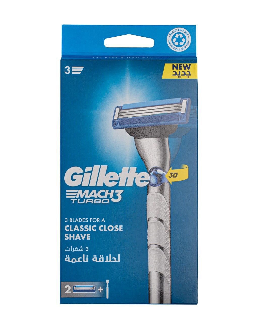 تيغ سه لبه مچ تري توربو 1 عددي - ژيلت