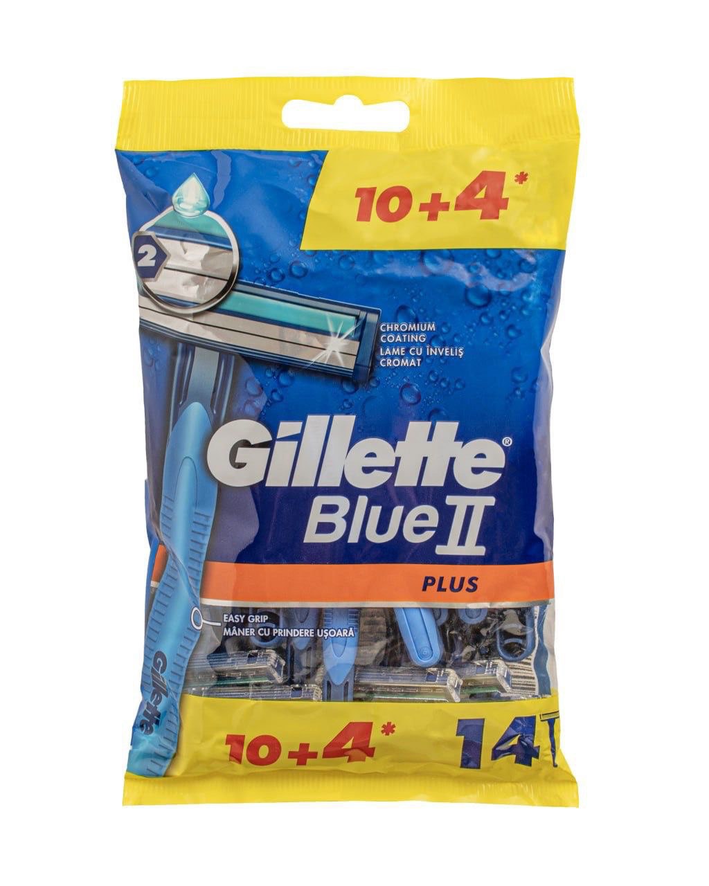 تيغ دولبه بلو پلاس 1 بسته 14 عددي - ژيلت