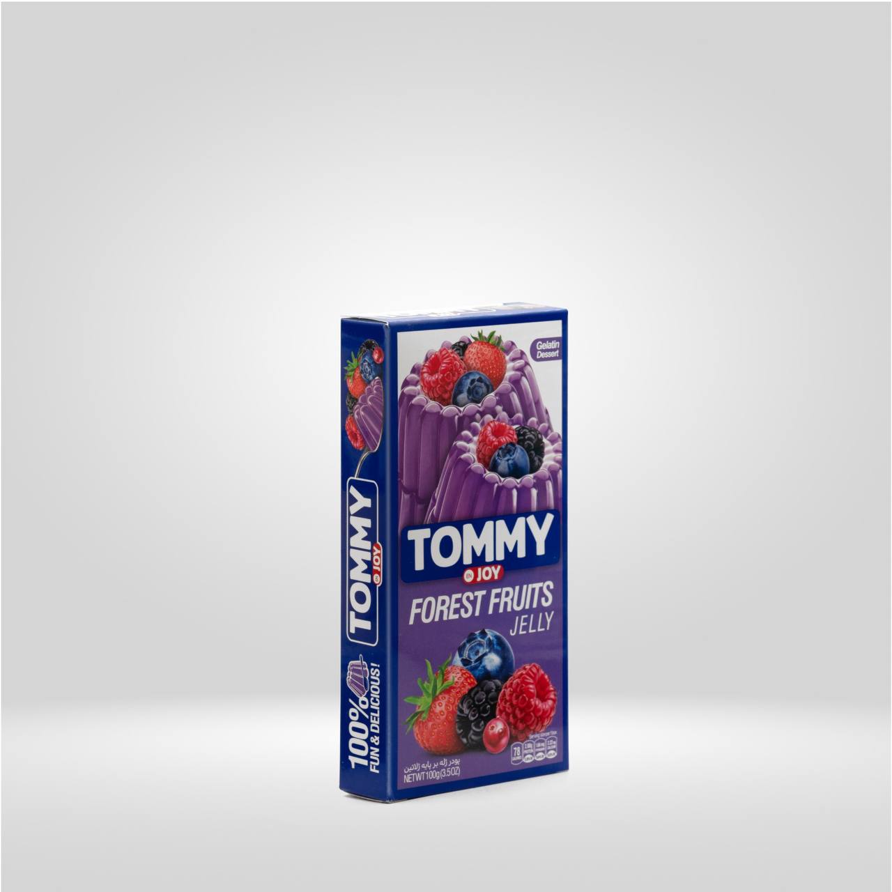 پودر ژله ميكس بري 100 گرمي 12 عددي - تامي