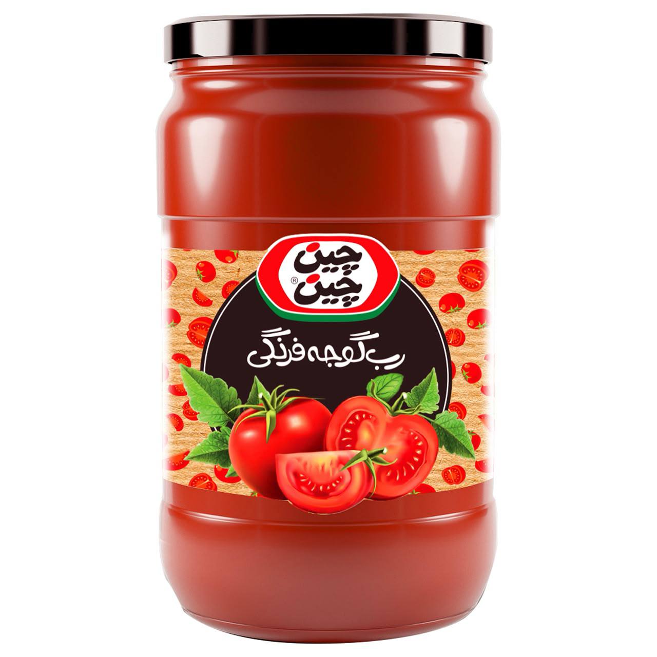 رب گوجه فرنگي قرمز آسان بازشو 800 گرمي 12ع - چين چين