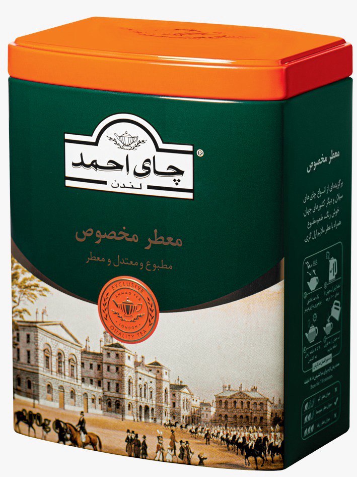 چاي معطر مخصوص قوطي فلزي 500 گرمي 1 عددي - احمد